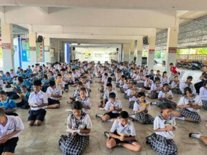 กิจกรรมสวดมนต์ทำนองสรภัญญะ