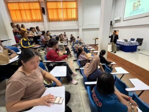 อบรมเลี้ยงดูเด็กปฐมวัย ส่งเสริมพัฒนาการสมวัยทั้ง ๔ ด้าน ภายใต้โครงการแลกเปลี่ยนเรียนรู้การจัดการศึกษาระดับปฐมวัย ประจำปี ๒๕๖๙